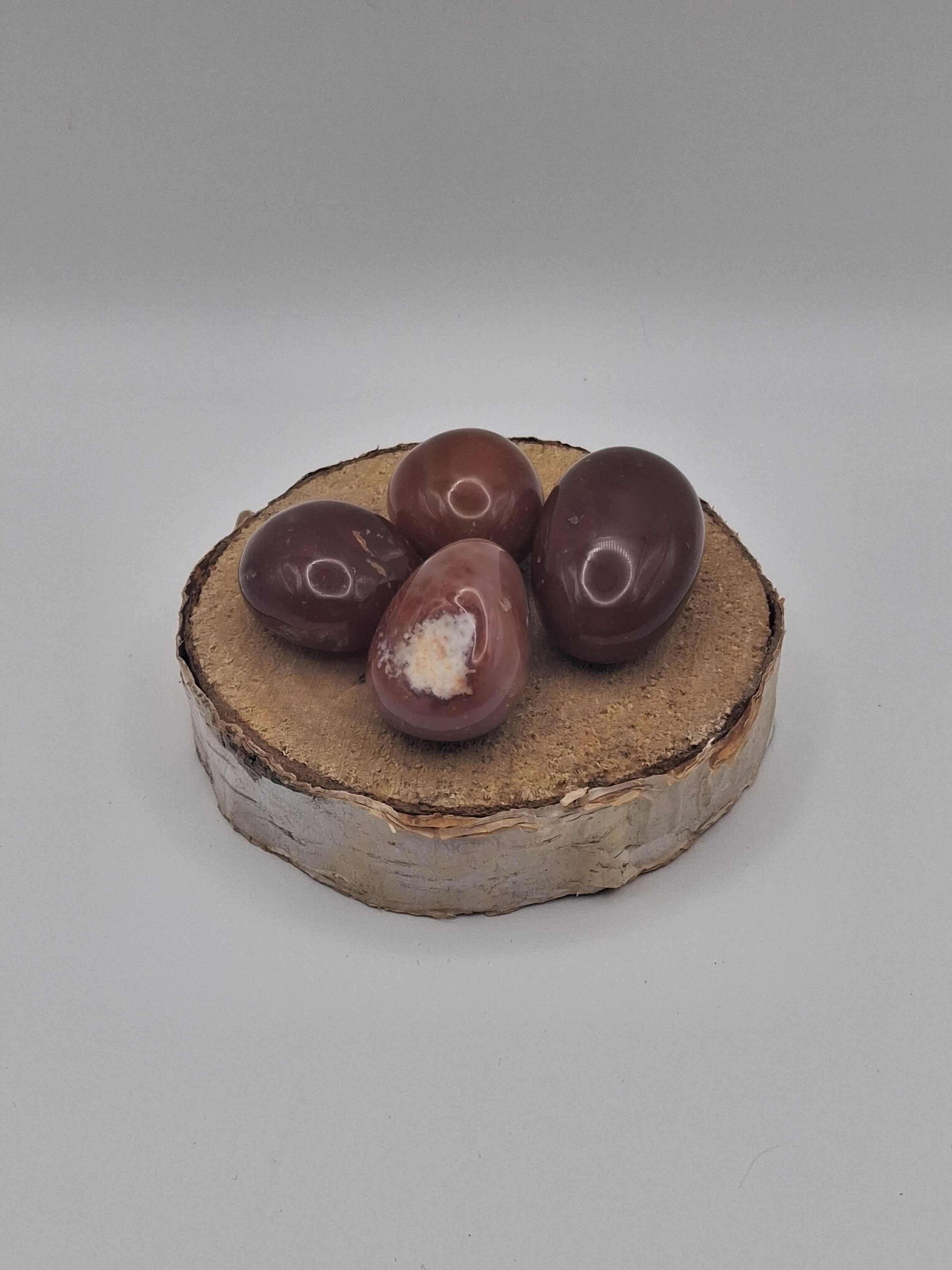 Pierre roulée Cornaline